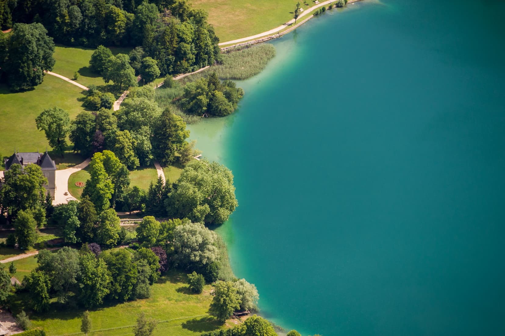 Printemps Nantua Aerien