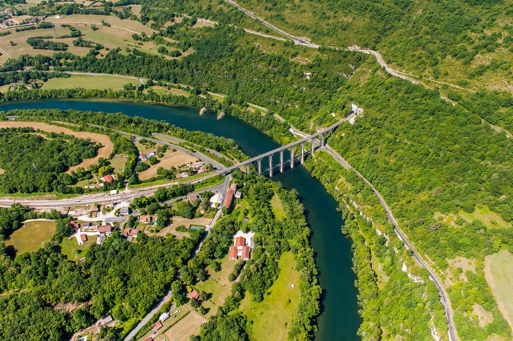 Printemps ViaducCize Aerien