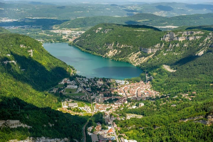 Printemps Nantua Aerien