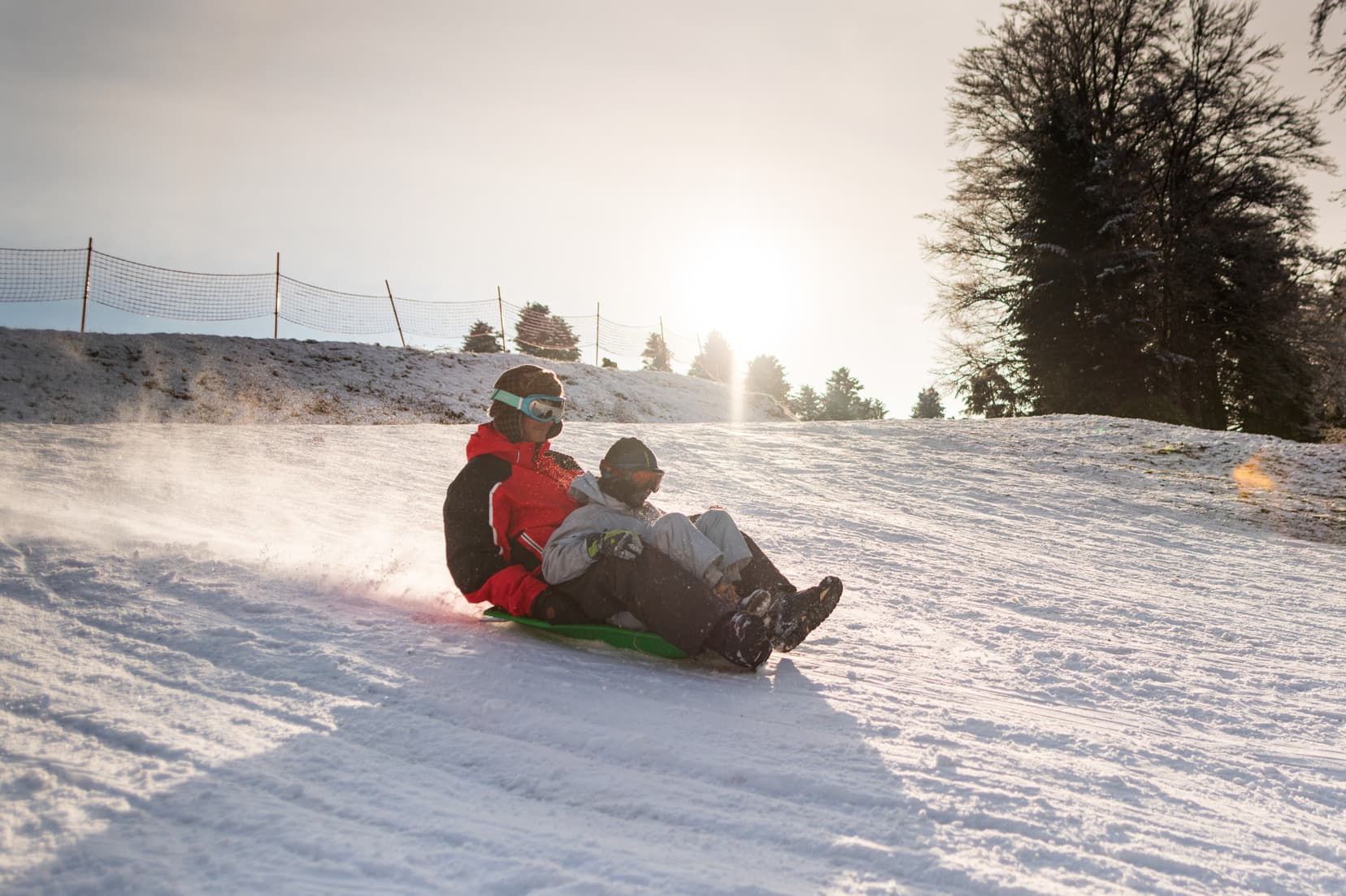 Luge famille LaPraille PlateauHauteville