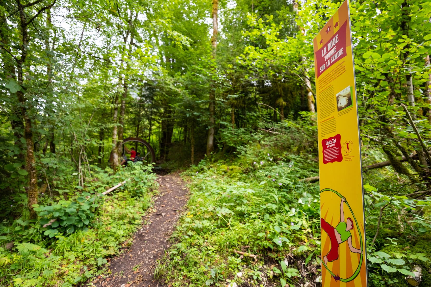 Sentier ludique Orvaz Belleydoux