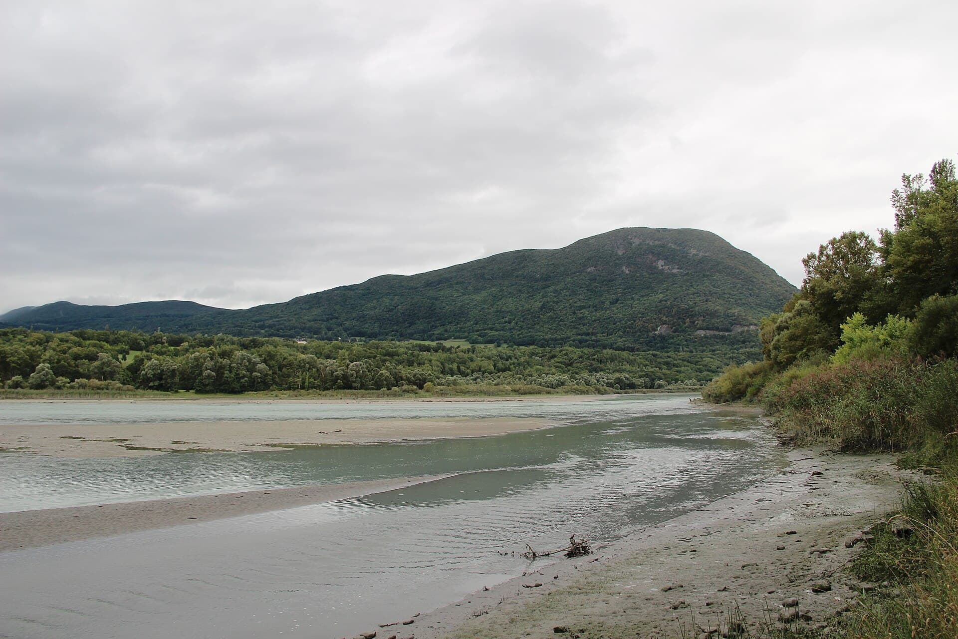 Rhône and Le Vuache - panoramio