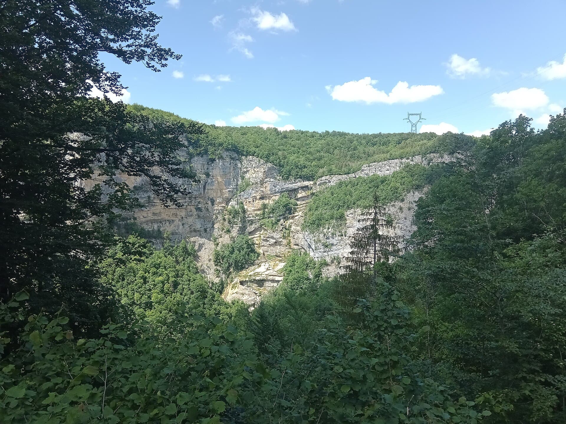 Cascade de la Charabotte reculée