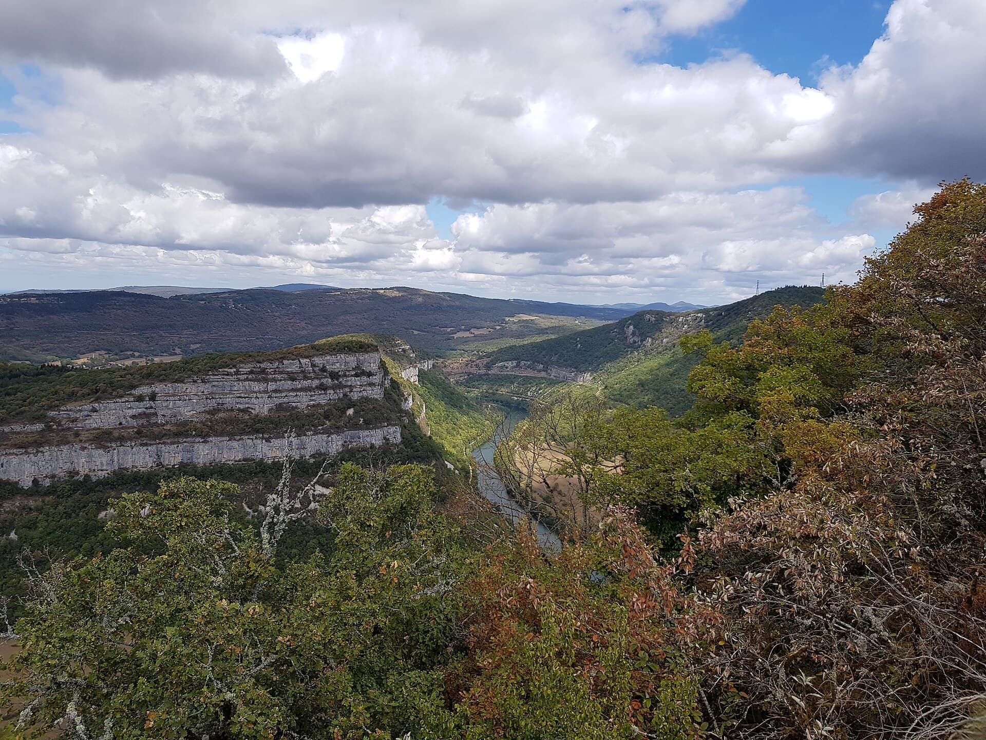 Ain depuis le Mont Balvay (Leyssard) vue nord 2