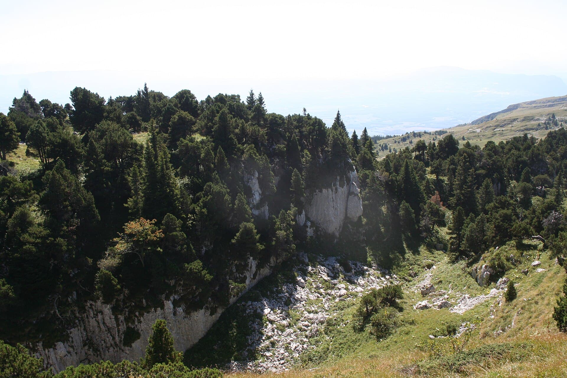 Canyon au Crêt de la Neige img 14224