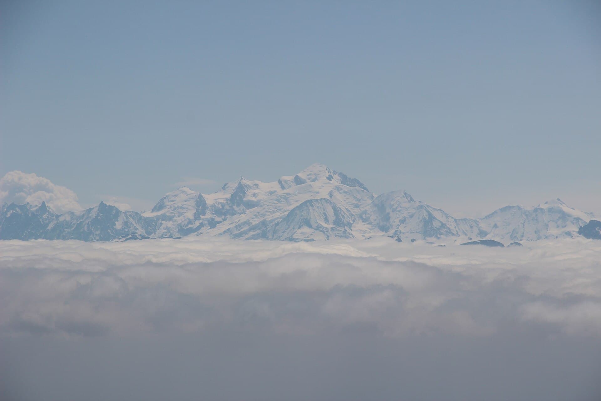Mont Blanc seen from the Colomby de Gex - panoramio
