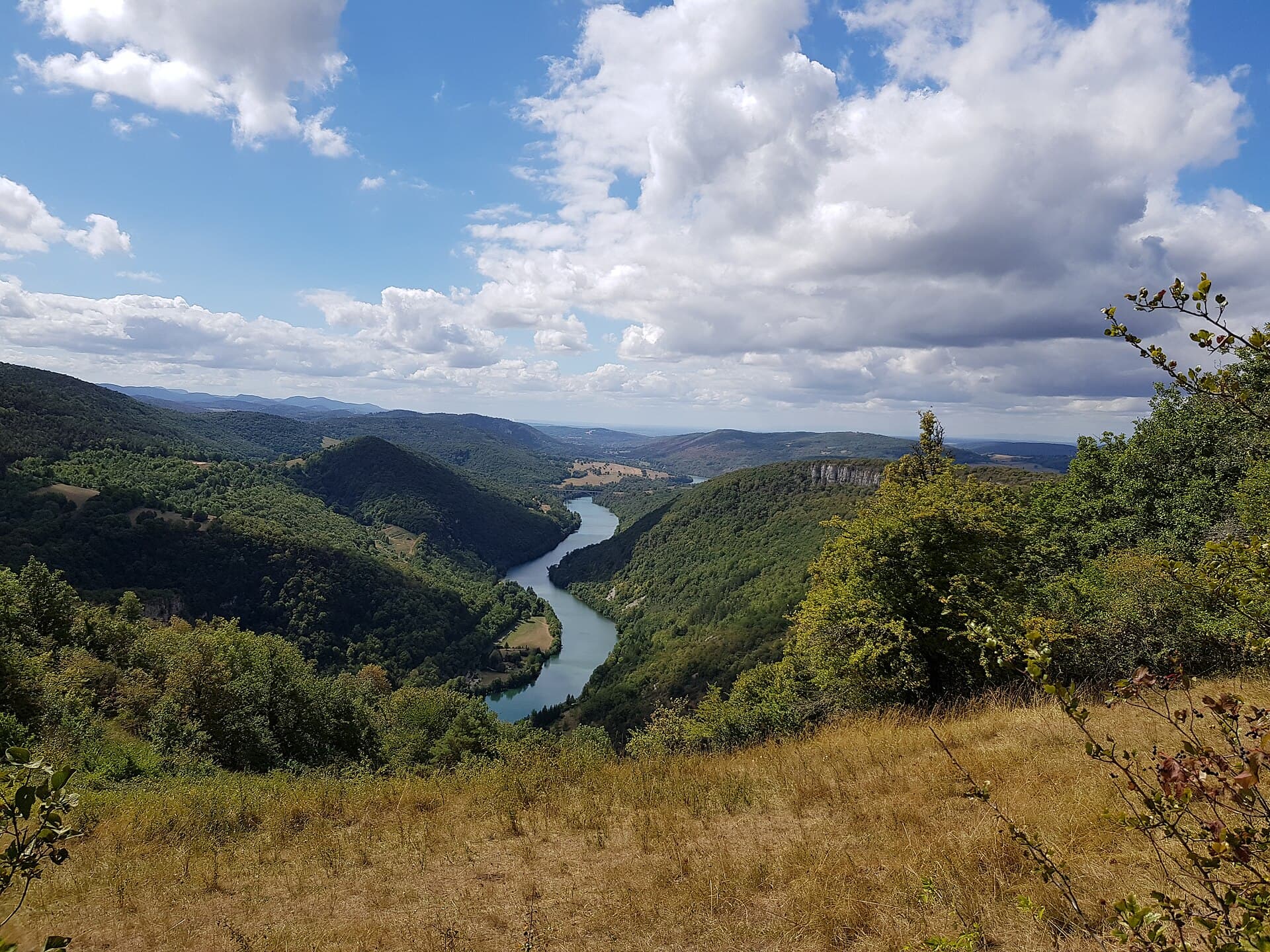 Ain depuis le Mont Balvay (Leyssard) vue sud 2