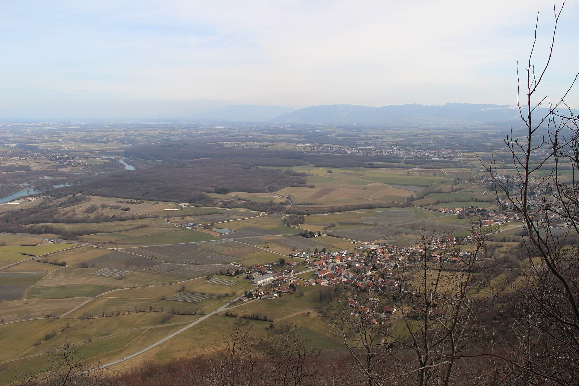 View on the Bassin Lemanique from Le Vuache - panoramio (1)