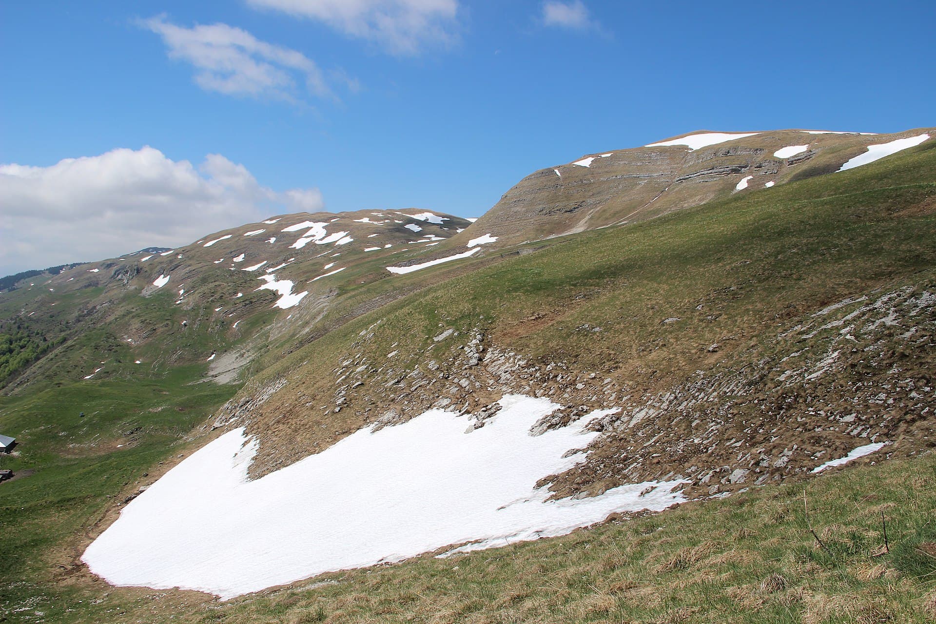 Rocks and Snow at the Colomby de Gex - panoramio